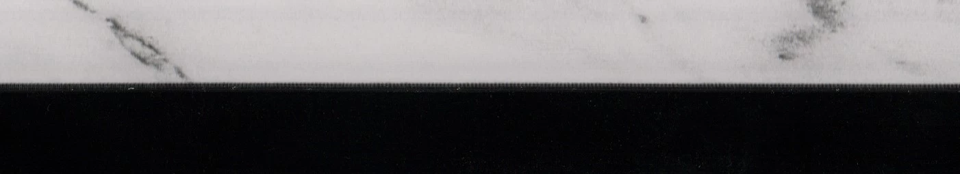 F8922 C1 DUO BEYAZ CARRARA MERMER-SİYAH